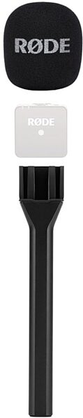 open zoom image for Rode Interview GO Handheld Adapter for Rode Wireless Range, Black, Action Position Back
