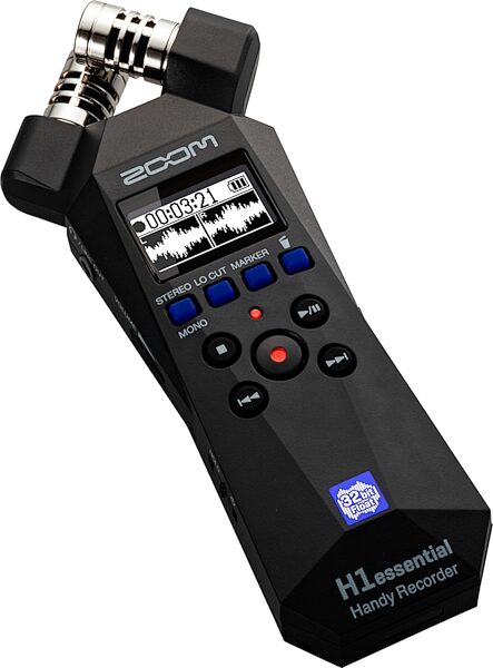 open zoom image for Zoom H1essential Handy Recorder, Open Box (Like New), Action Position Back