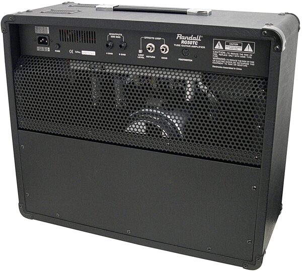 open zoom image for Randall RG50TC Tube Combo Guitar Amplifier (50 Watts, 1x12 in.), Back