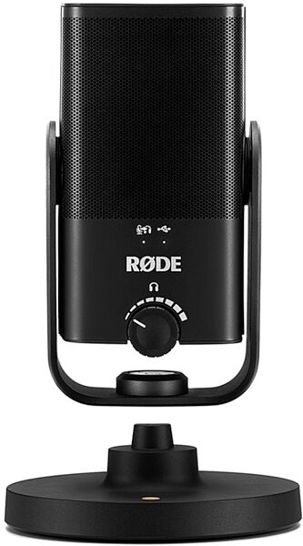 open zoom image for Rode NT-USB Mini Studio-Quality USB Condenser Microphone, New, Action Position Back