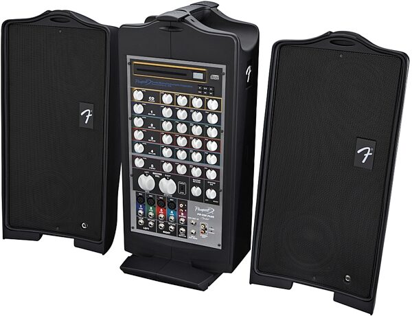 open zoom image for Fender PD250PLUS Passport Deluxe Portable PA with Built-In CD Player, Main