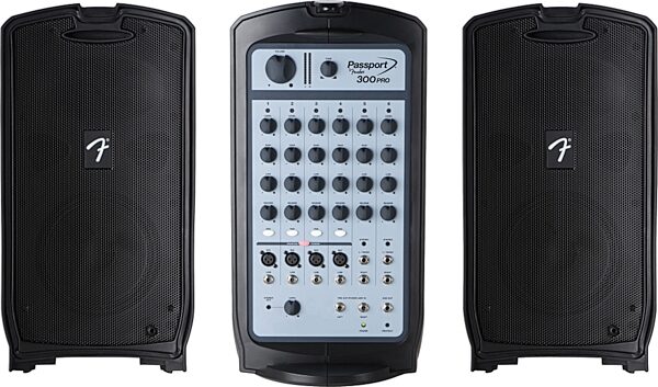 open zoom image for Fender Passport 300 PRO Portable PA System, Main
