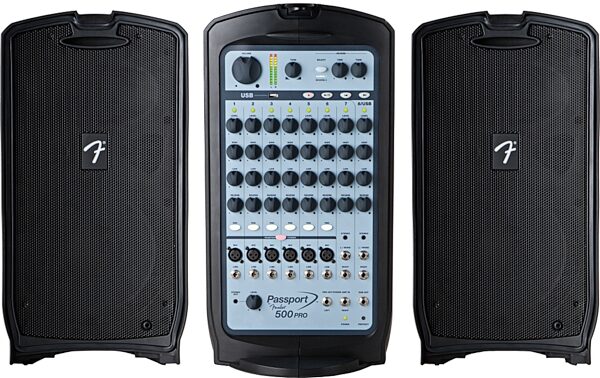 open zoom image for Fender Passport 500 PRO Portable PA System, Main