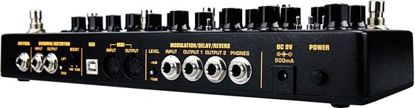 open zoom image for NUX Cerberus Guitar Multi Effects Pedal, Angled Back