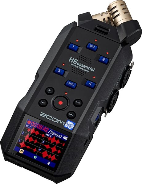 open zoom image for Zoom H6essential Digital Handy Recorder, New, Action Position Back