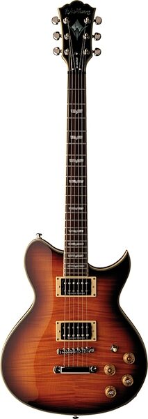 open zoom image for Washburn WI66PRO Idol Pro Electric Guitar, Flame Tobacco Sunburst