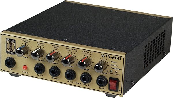 open zoom image for Eden WTX260 Sub Compact Bass Amplifier Head (300 Watts), Main
