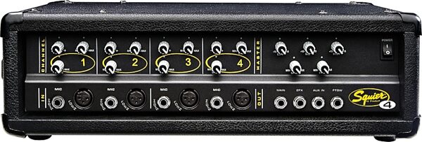 open zoom image for Squier 4 Sound System Compact PA, Mixer 1