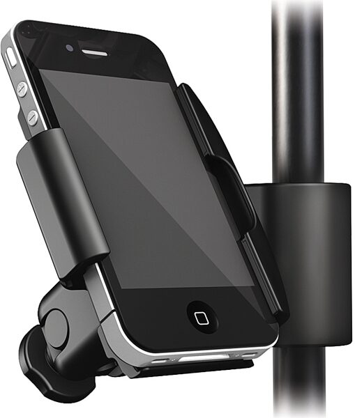 open zoom image for IK Multimedia iKlip MINI iPhone and iPod Music Stand Adapter, On Stand 4