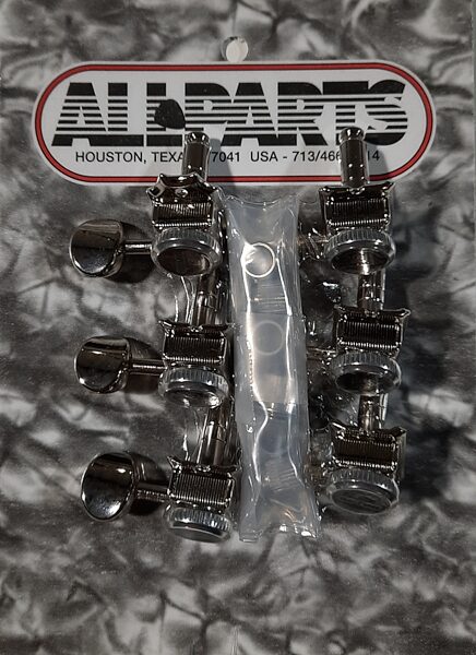 open zoom image for Allparts Gotoh SD91-MGT Locking Vintage Guitar Tuners, New, Action Position Back
