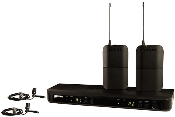 open zoom image for Shure BLX188/CVL Dual Wireless Lavalier Microphone System, Band H10 (542 - 572 MHz), Main