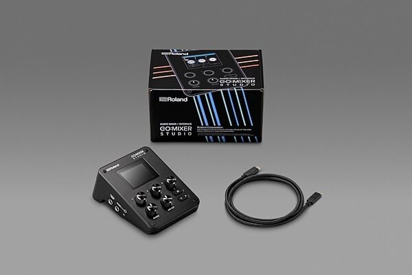 open zoom image for Roland GO:MIXER STUDIO Streaming Mixer and Audio Interface, Open Box (Very Good), Action Position Back