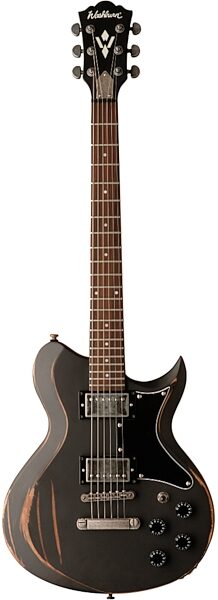 open zoom image for Washburn WI64V Idol Vintage Series Electric Guitar (with Gig Bag), Black