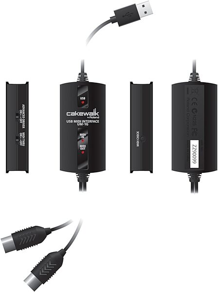 open zoom image for Cakewalk UM-1G 1x1 USB MIDI Interface, Main