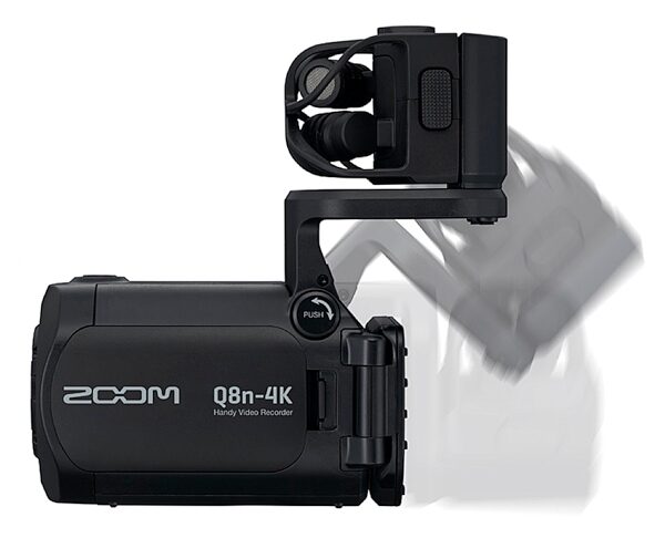 open zoom image for Zoom Q8n-4K Handy Video and 4-Track Audio Recorder, New, view