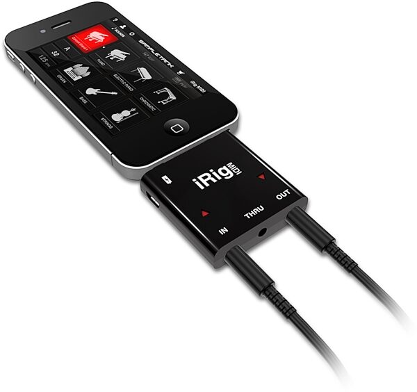 open zoom image for IK Multimedia iRig MIDI Interface for iDevices, In Use 5