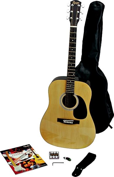 open zoom image for Squier SA100 Acoustic Guitar Package, Main