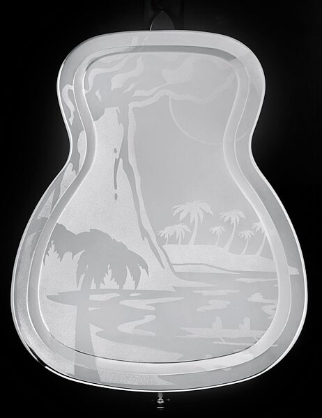 open zoom image for Fender FR-55 Hawaiian Resonator Guitar, Back