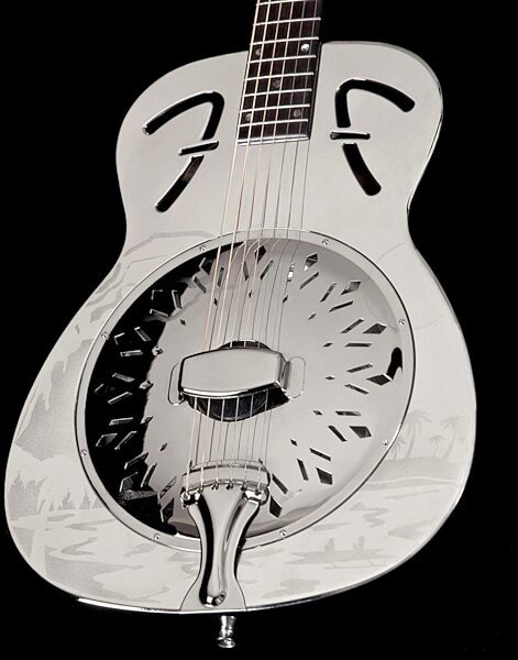 open zoom image for Fender FR-55 Hawaiian Resonator Guitar, Glamour View