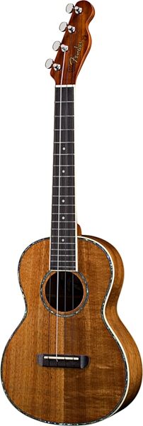 open zoom image for Fender Nohea Tenor Ukulele (with Gig Bag), Side