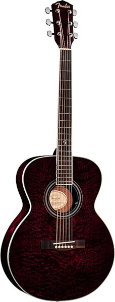 open zoom image for Fender GDO200 Orchestra Acoustic Guitar, Transparent Violet