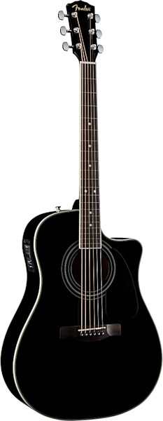 open zoom image for Fender CD-140SCE Classic Design Acoustic-Electric Guitar, Black