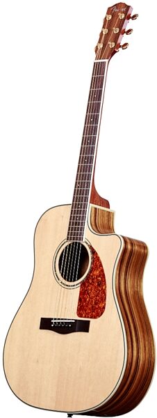 open zoom image for Fender CD-220SCE Dreadnought Acoustic-Electric Guitar (Ovangkol Back and Sides), Angle