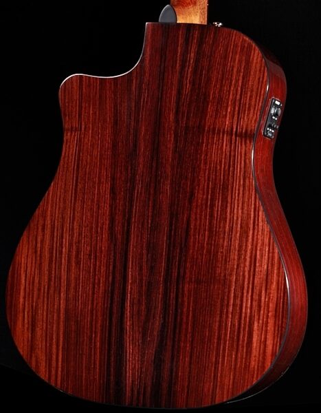 open zoom image for Fender CD-280SCE Dreadnought Acoustic-Electric Guitar, Back