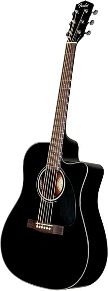 open zoom image for Fender CD-140SCE Classic Design Acoustic-Electric Guitar, Black - Right