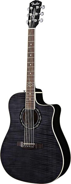 open zoom image for Fender T-Bucket 300CE Acoustic-Electric Guitar, Transparent Black