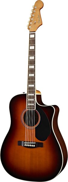 open zoom image for Fender Kingman SCE Acoustic-Electric Guitar, 3-Color Sunburst Right