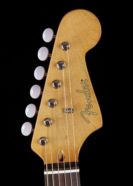 open zoom image for Fender Alkaline Trio Malibu Acoustic Guitar, Headstock