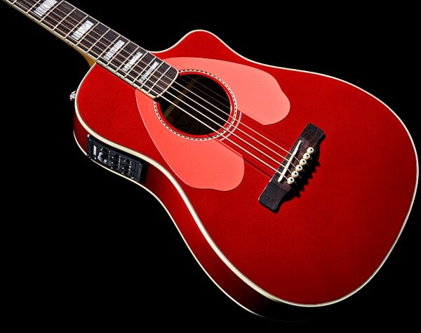 open zoom image for Fender Dick Dale Malibu SCE Acoustic-Electric Guitar, Top