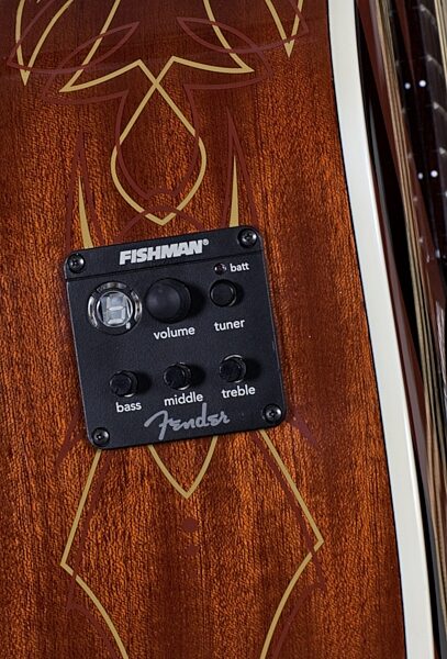 open zoom image for Fender Duane Peters Sonoran SCE Acoustic-Electric Guitar, Electronics