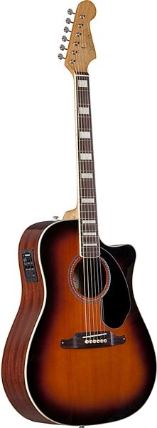 open zoom image for Fender Kingman SCE Acoustic-Electric Guitar, 3-Color Sunburst Left