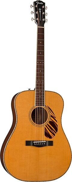 open zoom image for Fender Paramount PD-220E Dreadnought Acoustic-Electric Guitar (with Case), Action Position Back