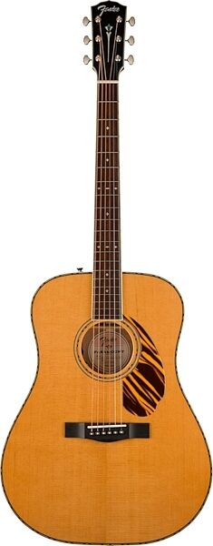 open zoom image for Fender Paramount PD-220E Dreadnought Acoustic-Electric Guitar (with Case), Action Position Back