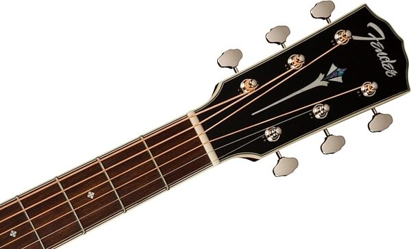 open zoom image for Fender Paramount PD-220E Dreadnought Acoustic-Electric Guitar (with Case), Action Position Back