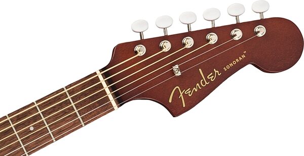 open zoom image for Fender Sonoran Mini Acoustic Guitar (with Gig Bag), Action Position Back