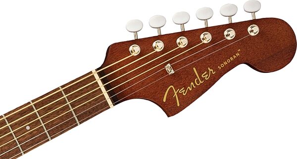 open zoom image for Fender Sonoran Mini Acoustic Guitar (with Gig Bag), Action Position Back