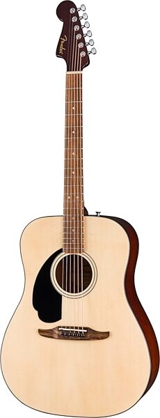 open zoom image for Fender California Standard Redondo Dreadnought Acoustic Guitar, Left-Handed, Natural, Action Position Back
