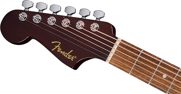 open zoom image for Fender California Standard Redondo Dreadnought Acoustic Guitar, Left-Handed, Natural, Action Position Back