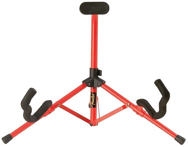 open zoom image for Fender Tubular Mini Guitar Stand, Red