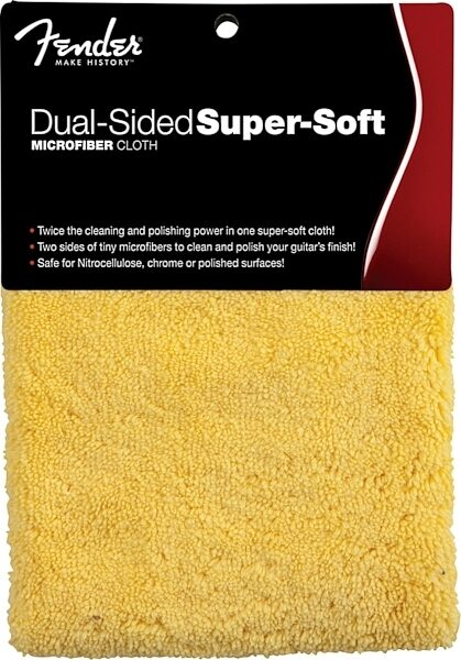 open zoom image for Fender Super Soft Microfiber Cloth, Main