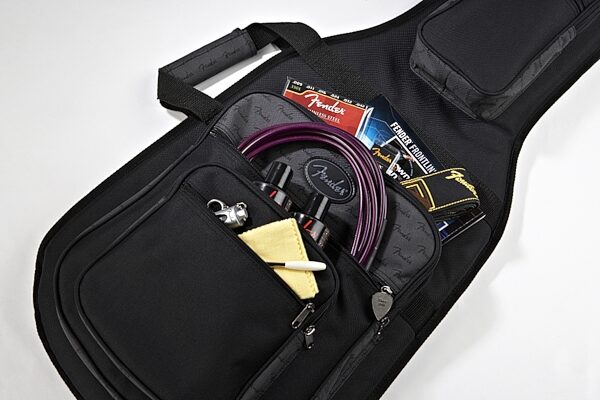 open zoom image for Fender Deluxe Electric Guitar Gig Bag, Accessory Pockets (Items Not Included)