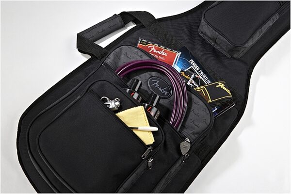 open zoom image for Fender Deluxe Electric Bass Guitar Gig Bag, Accessory Pockets (Items Not Included)