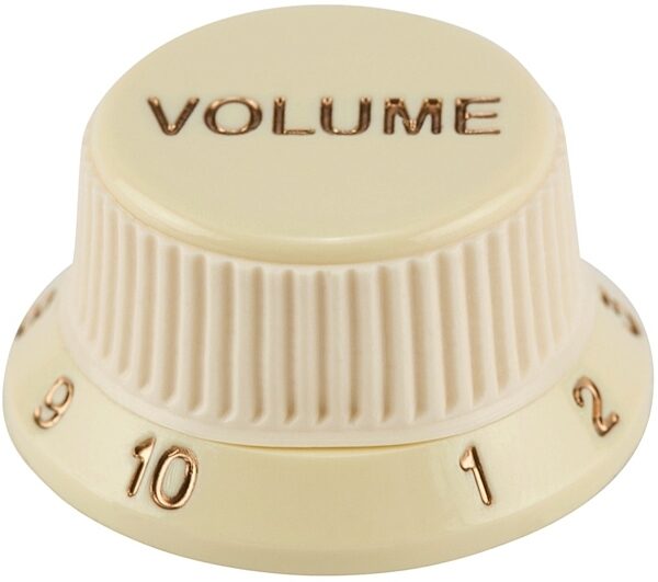 open zoom image for Fender Stratocaster Soft Touch Knobs, Aged White, View