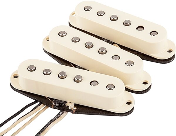 open zoom image for Fender Pure Vintage 57/62 Stratocaster Pickups, Set of 3, Action Position Back