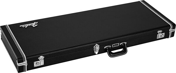 open zoom image for Fender Classic Wood Case Jazzmaster and Jaguar Electric Guitars, Black, Action Position Back