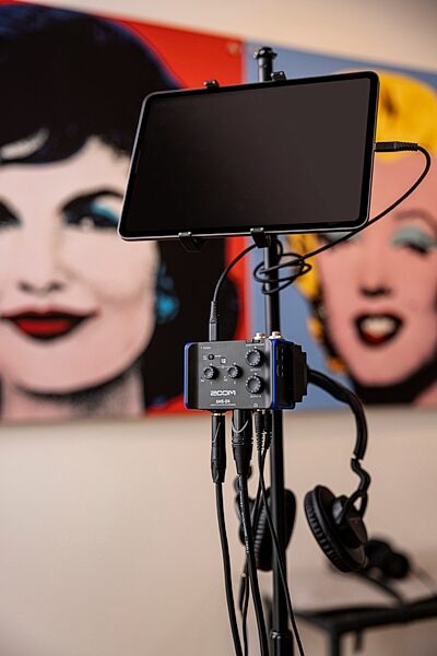 open zoom image for Zoom AMS-24 USB Audio Interface, New, Action Position Back